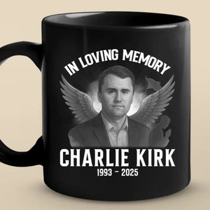 Republican State Black Mug – US Patriotic Pride Gifts For Conservative Supporters, CK Legacy Edition – The Nation Remembers Him