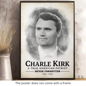 Republican State Vertical Poster – US Patriotic Pride Gifts For Conservative Supporters, CK Legacy Edition – Never Forgotten