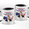 Republican State Accent Mug - US Patriotic Pride Gifts For Conservative Supporters, CK Legacy Edition - Guided By Faith And Freedom