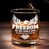 Republican State Whiskey Glass - US Patriotic Pride Gifts For Conservative Supporters, CK Legacy Edition, Wine, Bourbon, Whiskey Lovers - You Took One We Rise As Thousands