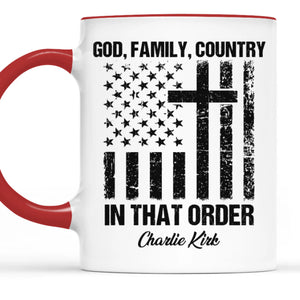 Republican State Accent Mug - US Patriotic Pride Gifts For Conservative Supporters, CK Legacy Edition - Liberty’s Watchmen