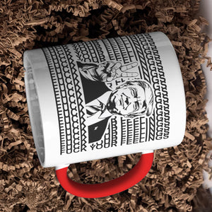 Let The Mug Speak For Itself - US Patriotic Pride Accent Mug