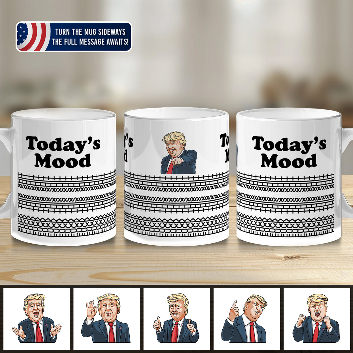 Let The Mug Express It All - US Patriotic Pride Mug