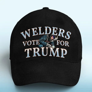 Welders Vote For Trump - Trump Hat, All Over Print Classic Cap