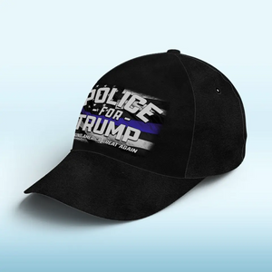 Police For Trump - Trump Hat, All Over Print Classic Cap