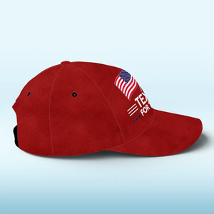 All States Filled  With Red Wave - US Election Hat, All Over Print Classic Cap