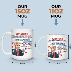 You've Been Terrific, Others Are Disasters - US Election Mug