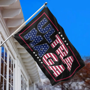 Ultra Maga - Trump US Election Horizontal House Flag