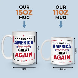 Together We Make America Great Again - US Election Trump Mug