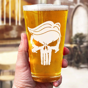 Trump MAGA 47 - US Election Beer Glass