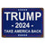 Trump 2024, Take America Back - US Elections Home Decor Metal Sign For Trump Supporters