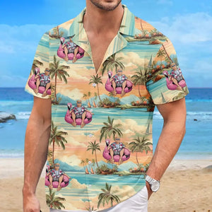 Vacay Mode On - US Election Unisex Tropical Hawaiian Aloha Shirt - Summer Vacation Gift For Conservative Supporters