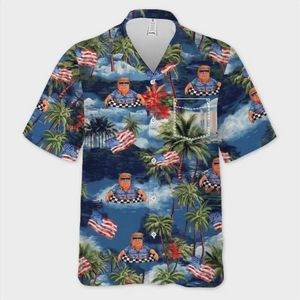 Let's Go Party With Donald Trump - US Election Unisex Tropical Hawaiian Aloha Shirt - Summer Vacation Gift For Trump Supporters