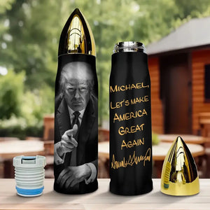 Let's Take America Back - US Election, Donald Trump Bullet Tumbler