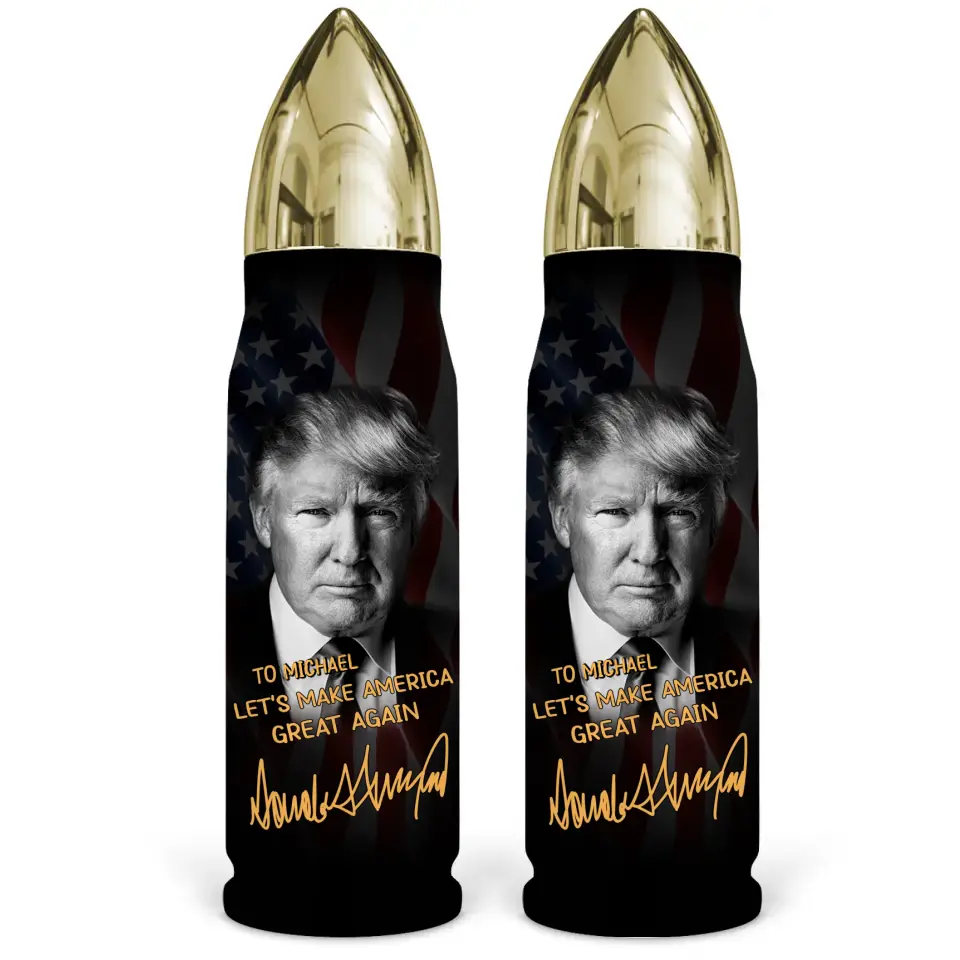 Let's Unite For A Stronger America - US Election Bullet Tumbler