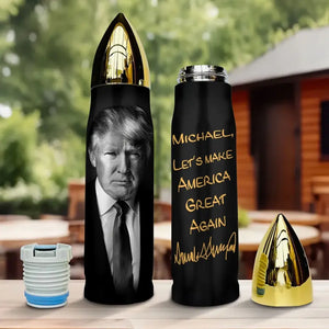 Let's Take America Back - US Election, Donald Trump Bullet Tumbler