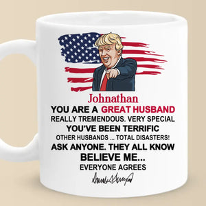 You Are Tremendous, Very Special - US Election Mug - Father's Day Gift For Conservative Supporters