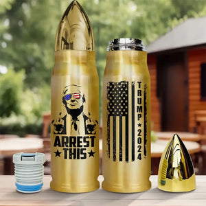 Trump Is Watching You, Be On Edge - US Election, Donald Trump Bullet Tumbler