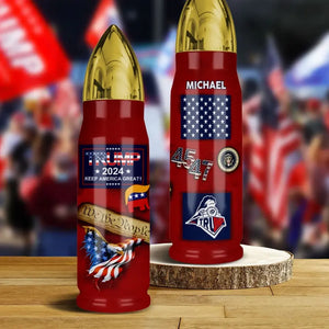 Take America Back And Make It Great Again - US Election, Donald Trump Bullet Tumbler