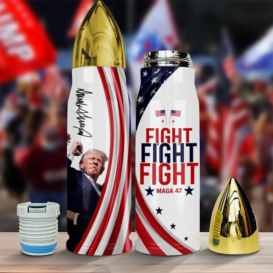 Fight 2024 No Matter What - US Election Bullet Tumbler