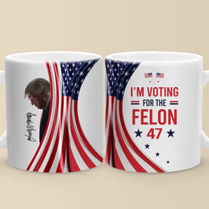 Trump Will Not Let You Down - US Elections Trump Mug