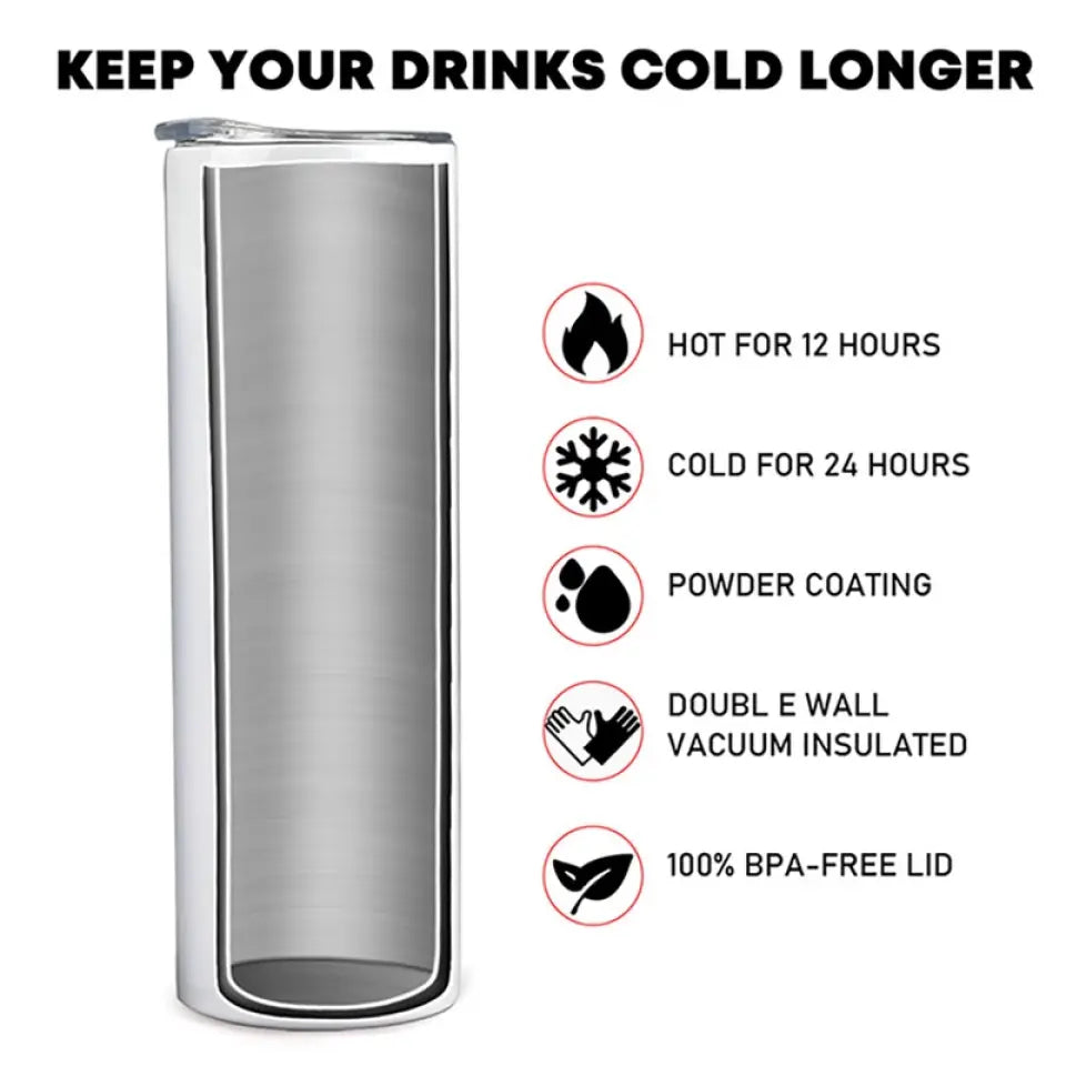 Vote For Who Will Make America Great Again - US Elections Skinny Tumbler - Gift For Trump Supporters