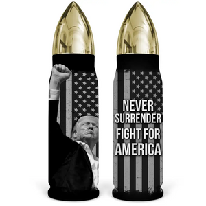 Get Knocked Down, Get Back Up - US Election, Donald Trump Bullet Tumbler