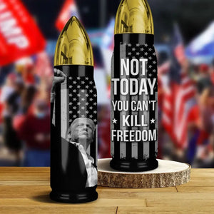 Get Knocked Down, Get Back Up - US Election, Donald Trump Bullet Tumbler