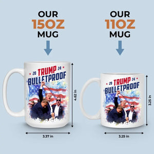 Trump Is Untouchable - US Election Trump Mug - Gift For Trump Supporters