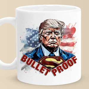 Shooting Makes Me Stronger - US Election Trump Mug - Gift For Trump Supporters