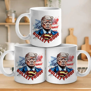 Shooting Makes Me Stronger - US Election Trump Mug - Gift For Trump Supporters