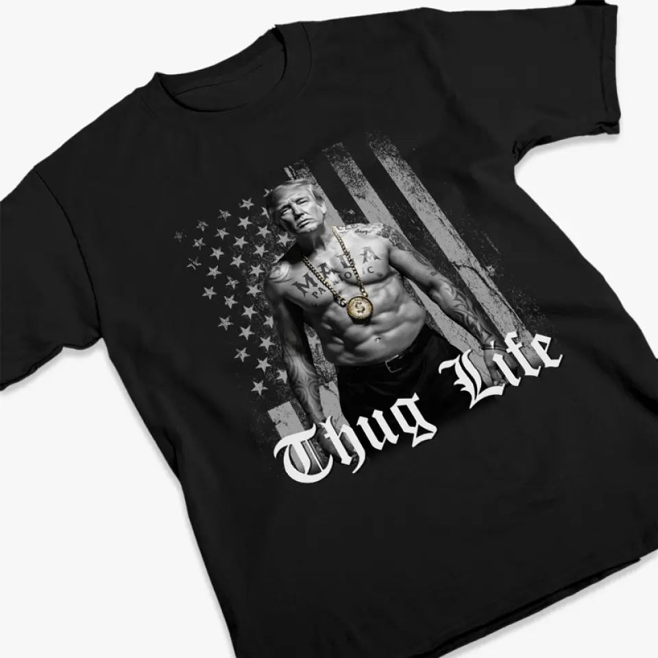 Thug Life, He Brings Back American Pride 2024 - US Election Unisex T-shirt, Hoodie, Sweatshirt