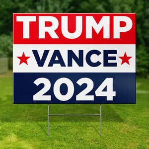 New Leadership, Renewed Promise - US Elections Yard Sign, Decoration Gift For Conservative Supporters