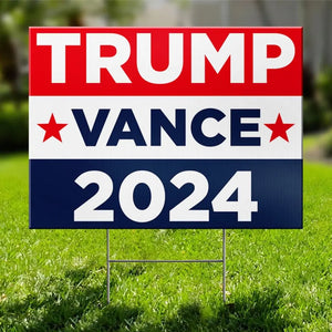 New Leadership, Renewed Promise - US Elections Yard Sign, Decoration Gift For Conservative Supporters