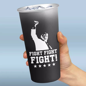 Fight Fight Fight, Trump MAGA 45 47 - US Election Aluminum Changing Color Cup