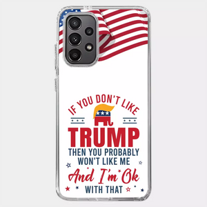 If You Don't Like The Chosen Man, Let Me Do It  - US Election Clear Phone Case