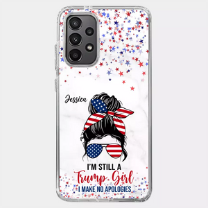 I'm An All-American Girl, Get Over It - US Election Clear Phone Case - Gift For Best Friends, BFF, Sisters