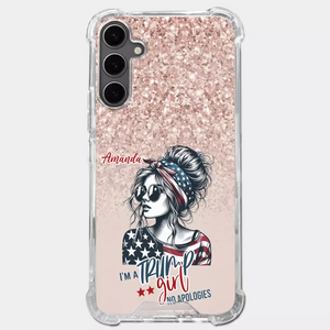 I'm A Conservative Girl, Deal With It - US Election Clear Phone Case - Gift For Best Friends, BFF, Sisters