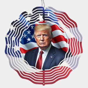 The President Of American People - US Election Wind Spinner - Gifts And Decors For Conservative Supporters