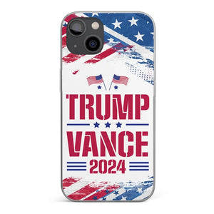 Make America Stronger And Greater - US Election Clear Phone Case