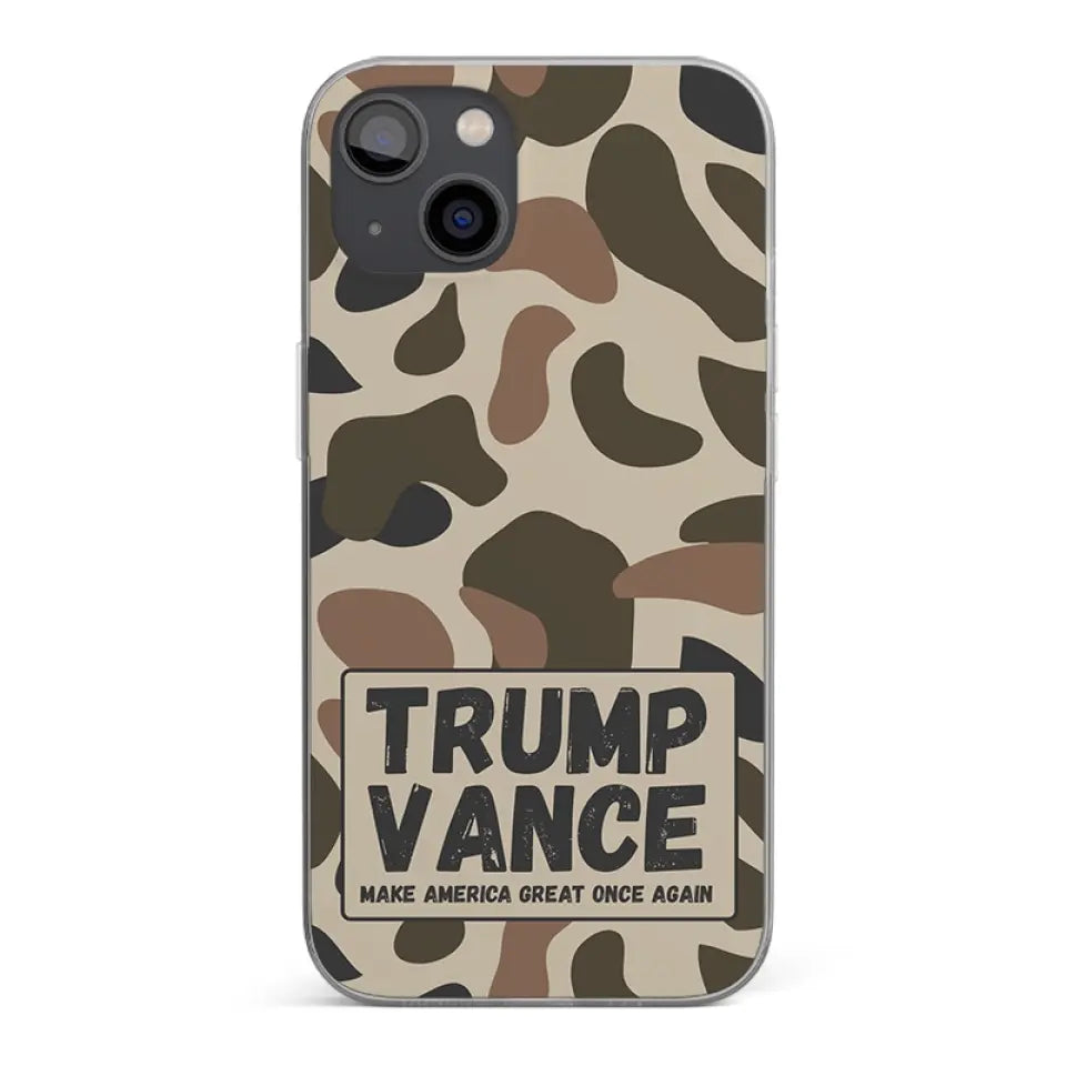 Trump Vance 2024, Bring Back The Glory - US Election Clear Phone Case