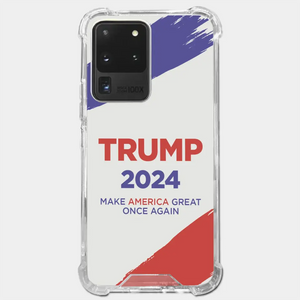Vote For Them In 2024, The 45 47 President - US Election Clear Phone Case