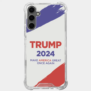 Vote For Them In 2024, The 45 47 President - US Election Clear Phone Case