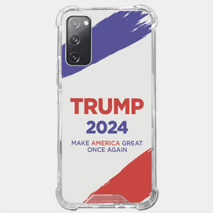 Vote For Them In 2024, The 45 47 President - US Election Clear Phone Case