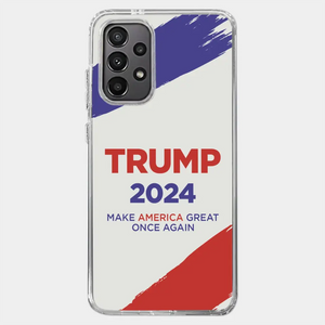 Vote For Them In 2024, The 45 47 President - US Election Clear Phone Case