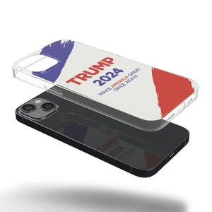 Vote For Them In 2024, The 45 47 President - US Election Clear Phone Case