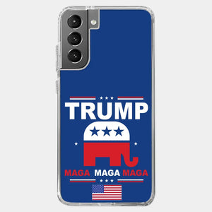 Vote For Trump MAGA 2024 - US Election Clear Phone Case