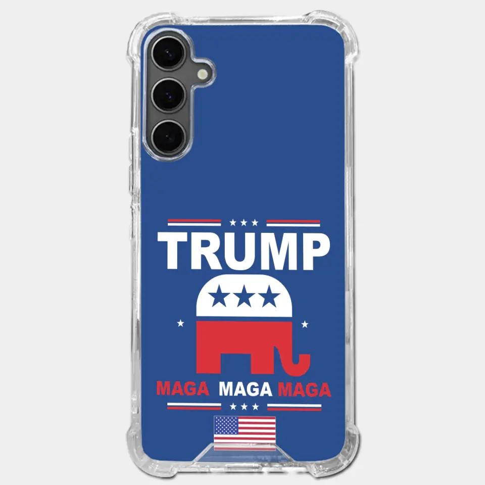 Vote For Trump MAGA 2024 - US Election Clear Phone Case