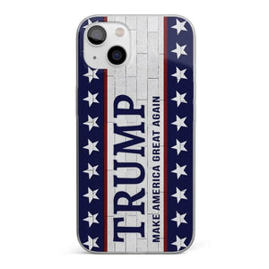 He Is Waiting For Your Vote - US Election Clear Phone Case