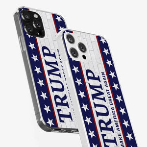 He Is Waiting For Your Vote - US Election Clear Phone Case